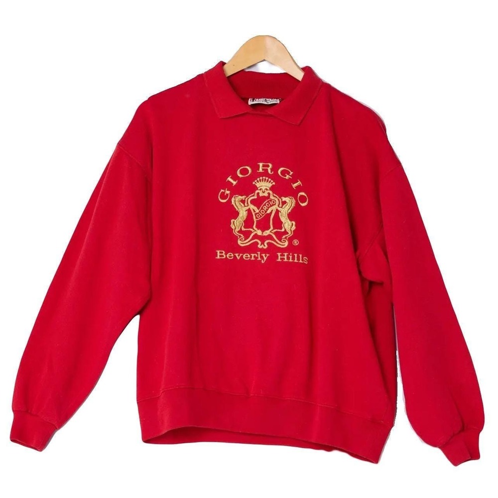 vintage 80s Giorgio Beverly Hills sweatshirt 1980s logo